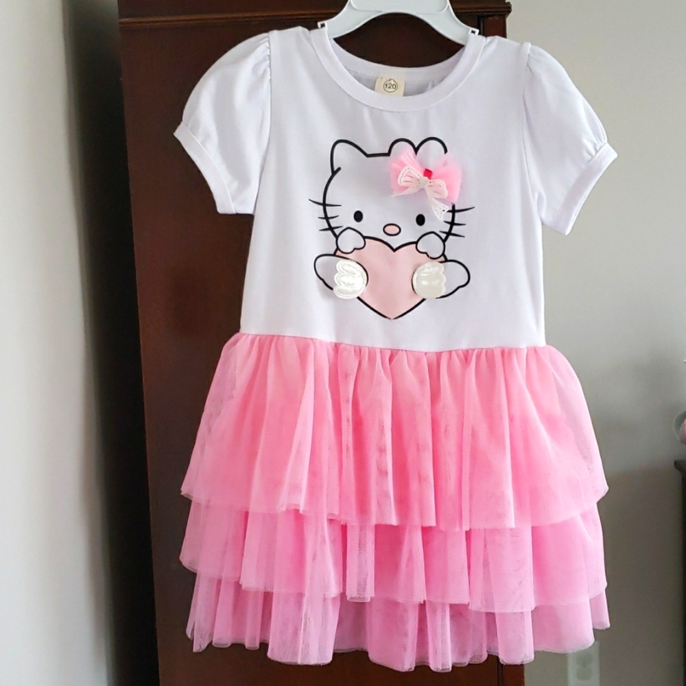 Hello Kitty girls dress size 120